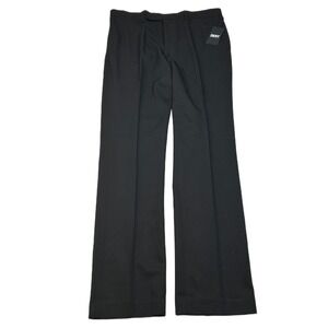 DKNY Dario Dress Pants Mens 33x32 Black‎ Straight Leg Stretch NEW